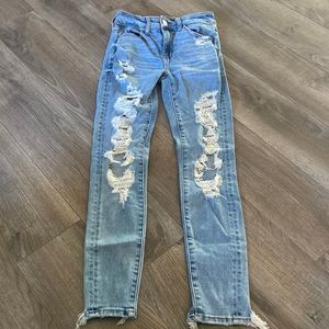 American Eagle Hi-Rise Jeggings, Size 2